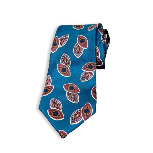 Christian Dior Monsieur 100% Silk Paisley Tie - Picture 1 of 7
